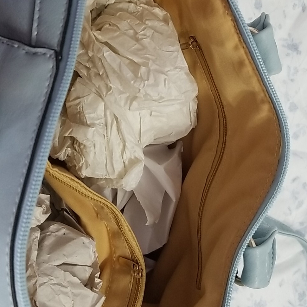 Light blue handbag - Picture 5 of 5